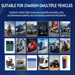 400W 12/24V Heavy Duty Car Truck Battery Charger