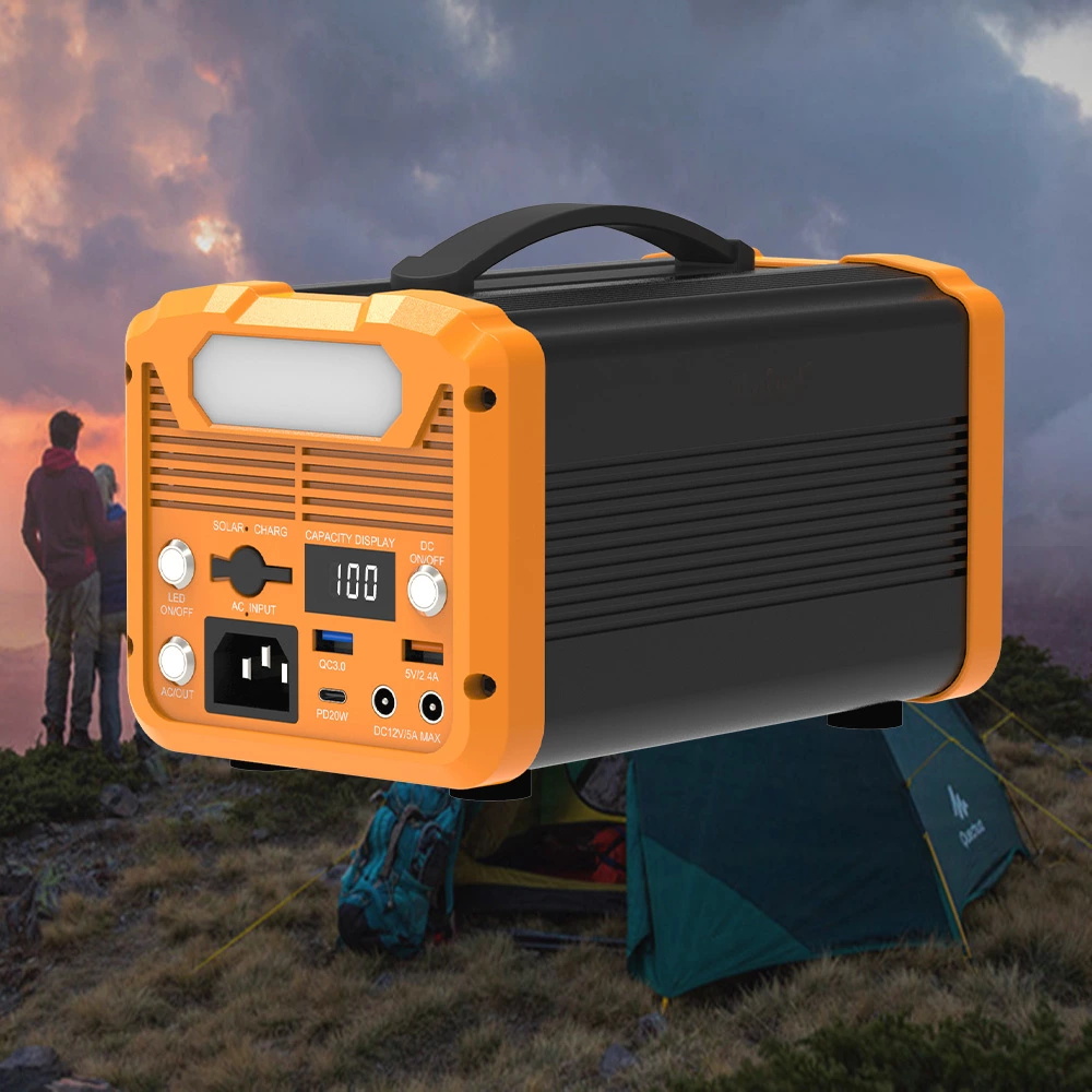 How long can I use my portable power station to power my device?